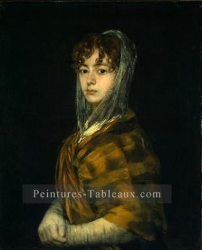 portrait Tableau Peinture - Portrait de Senora Sabasa Garcia Francisco Goya